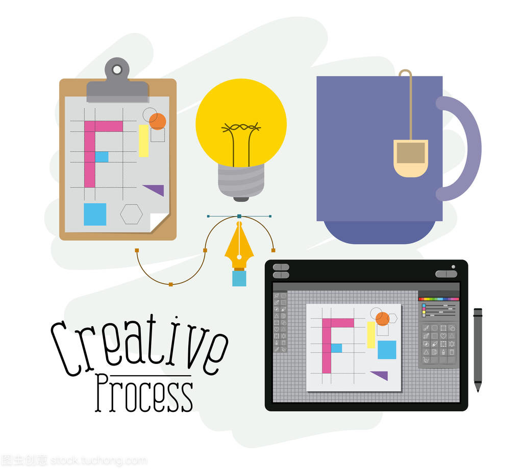 彩色背景、創(chuàng)作過程與設計師圖形元素在服裝設計中的應用